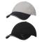 Cotton Cap w/Embossed PU Visor