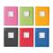 Colorplay Leather Clock