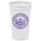 22 oz White Stadium Cup