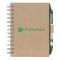 Chipboard Notebook with Recycled Fiber