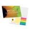 Mylar Flag Booklet with Notepad and Digital Mini Mechanical Pencil
