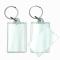 BLANK - Snap-In Rectangle Flat Key Tag