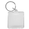 BLANK - Snap-In Square Flat Key Tag