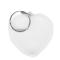 BLANK - Snap-In Heart Flat Key Tag