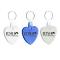 Heart Soft Squeezable Key Tag