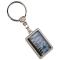 Rectangle Metal Domes Key Tag