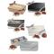 Nouveau Line 2 pc. Truffle Box w/ Two Belgian Chocolate Hazelnut Truffles