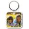 Full Color Square  Key Tag